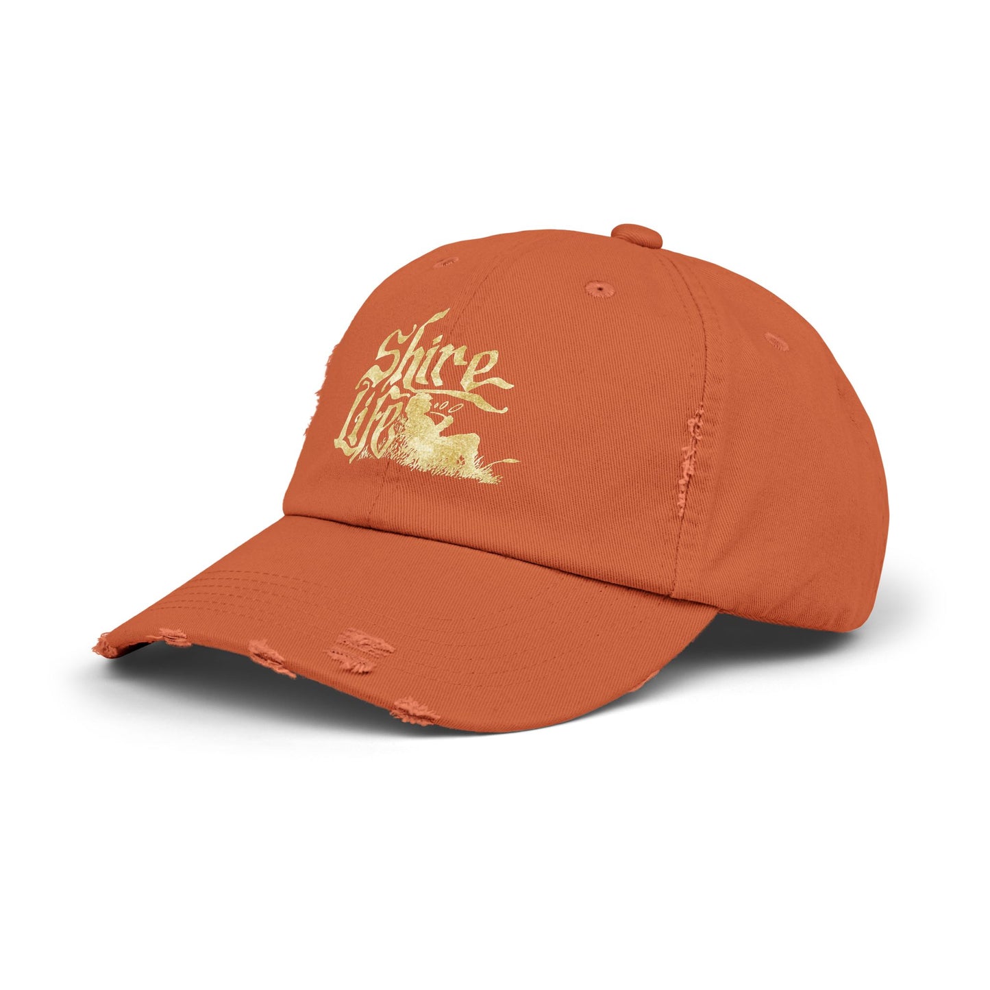 Unisex Distressed Cap - Shire Life Vintage Style