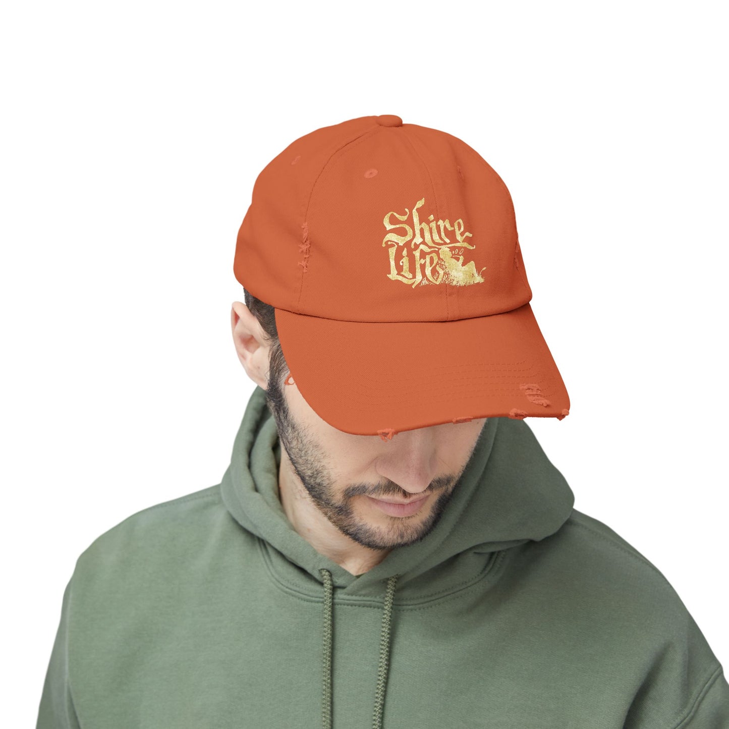 Unisex Distressed Cap - Shire Life Vintage Style