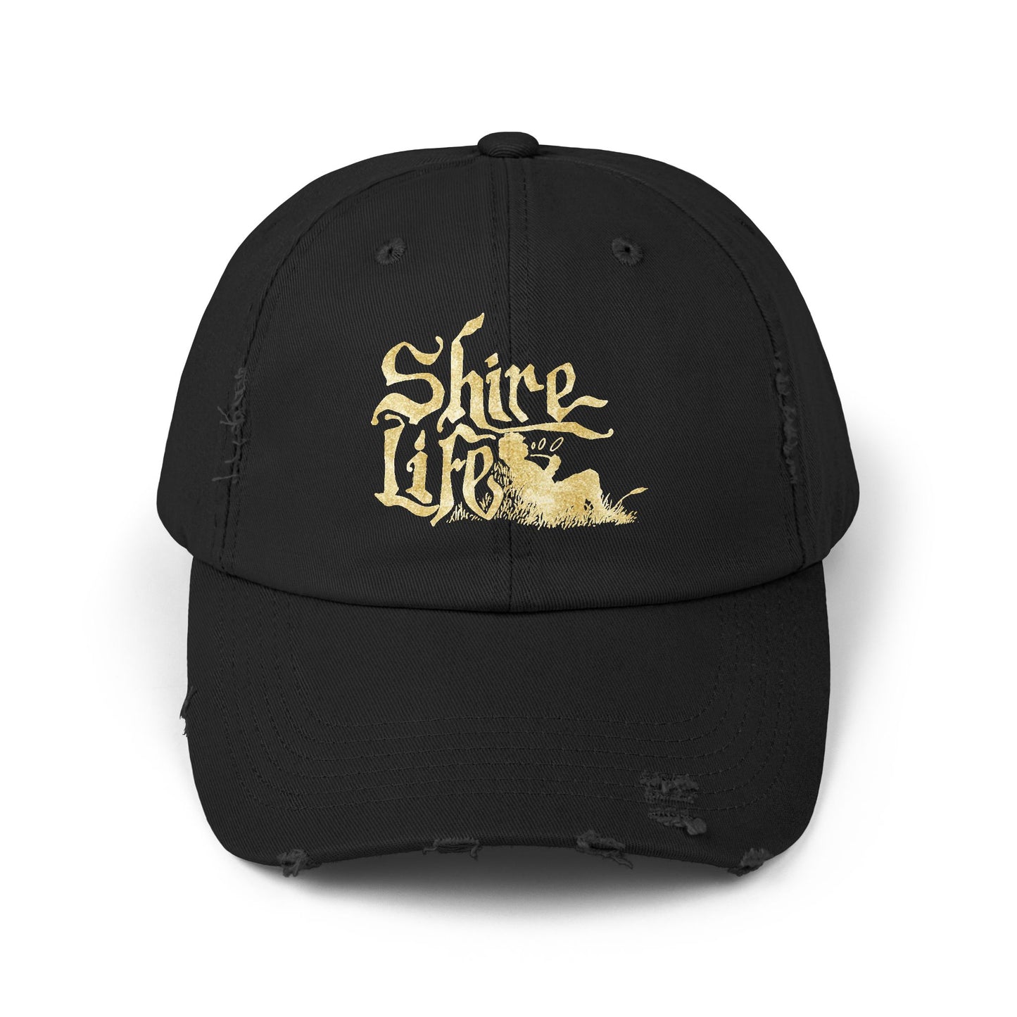 Unisex Distressed Cap - Shire Life Vintage Style