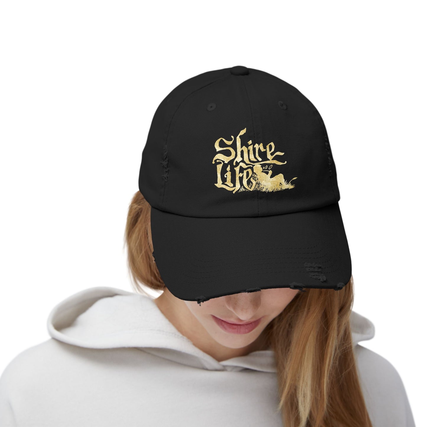 Unisex Distressed Cap - Shire Life Vintage Style