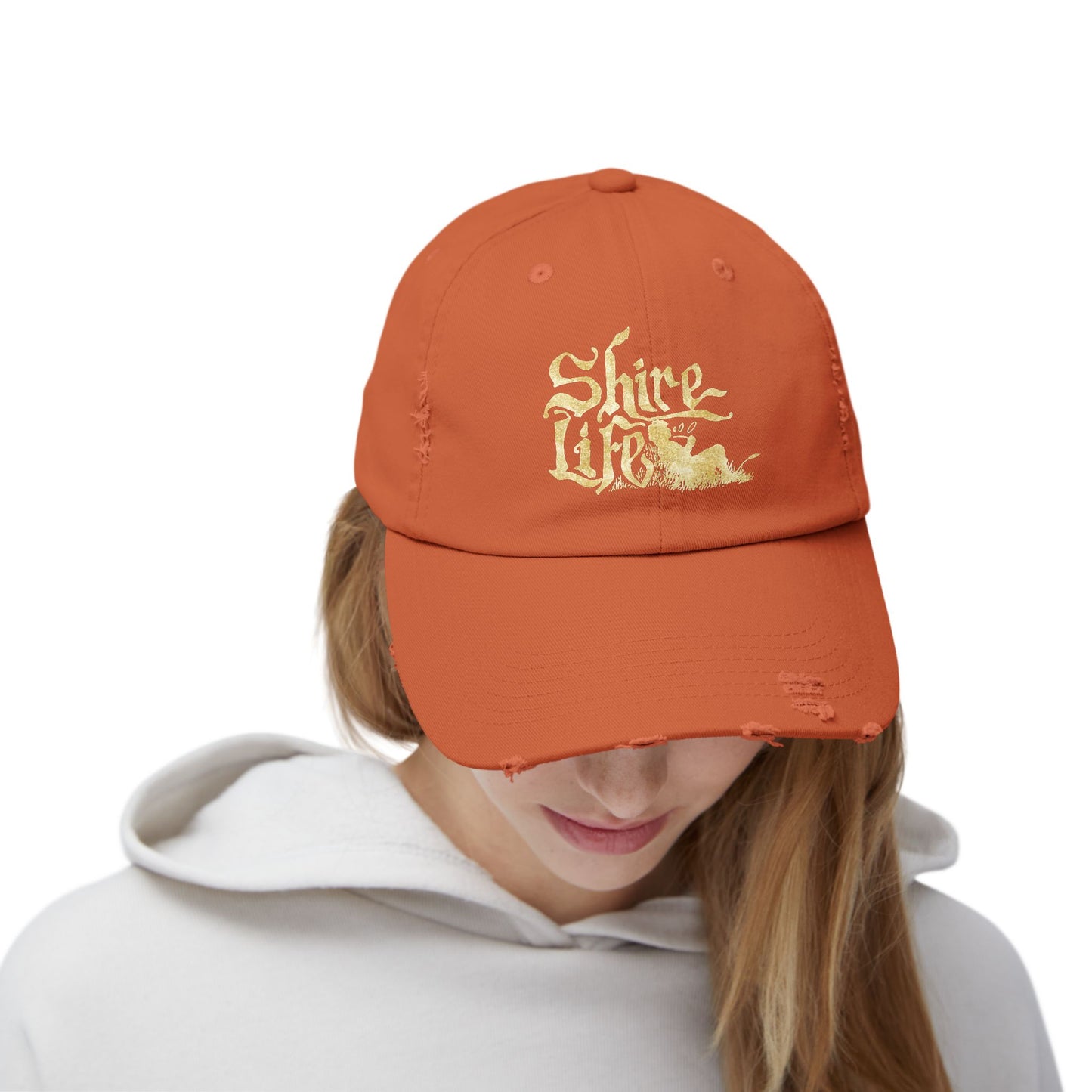 Unisex Distressed Cap - Shire Life Vintage Style