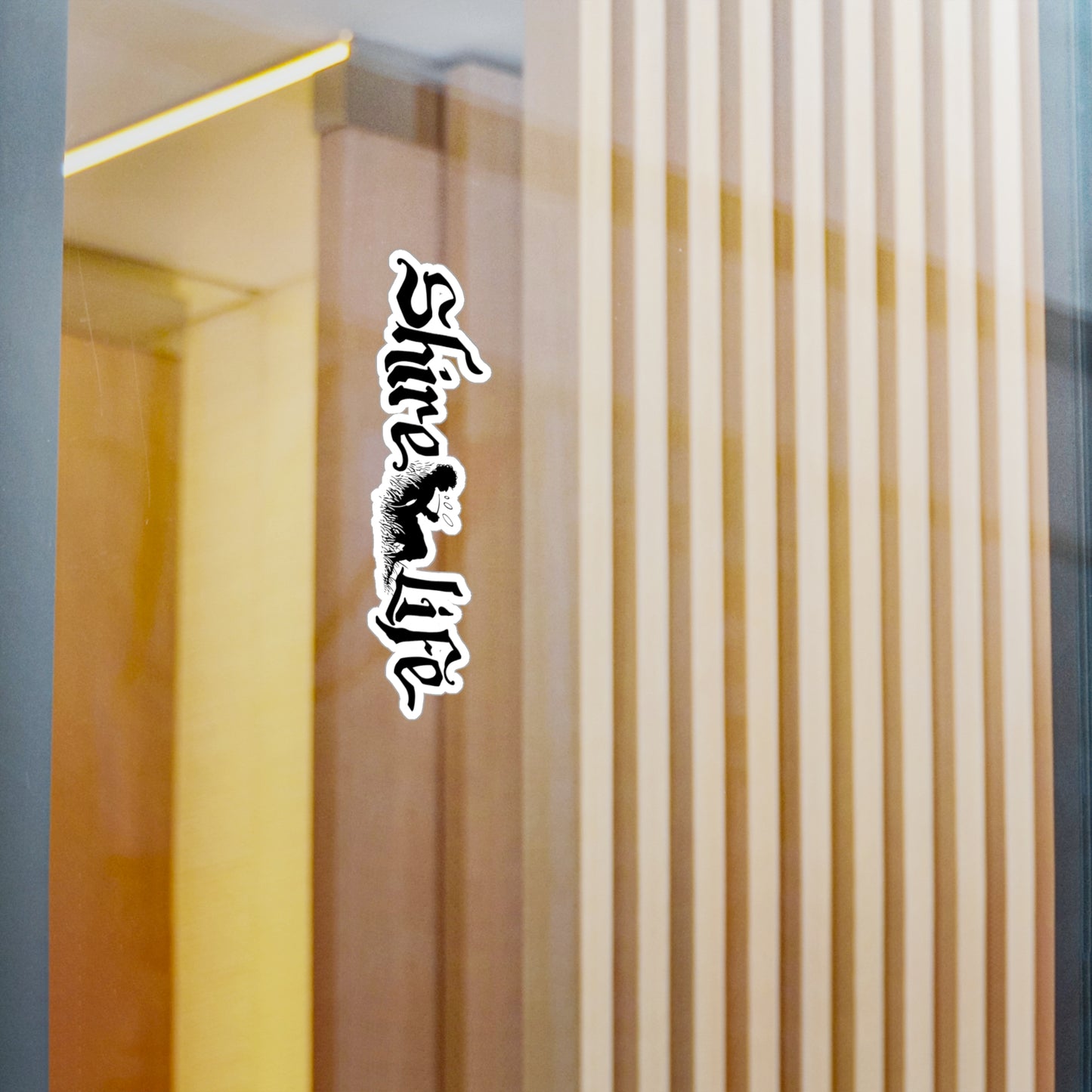 Inspirational Kiss-Cut Vinyl Decals - Shine Your Life Stickers for Personalization & Decor