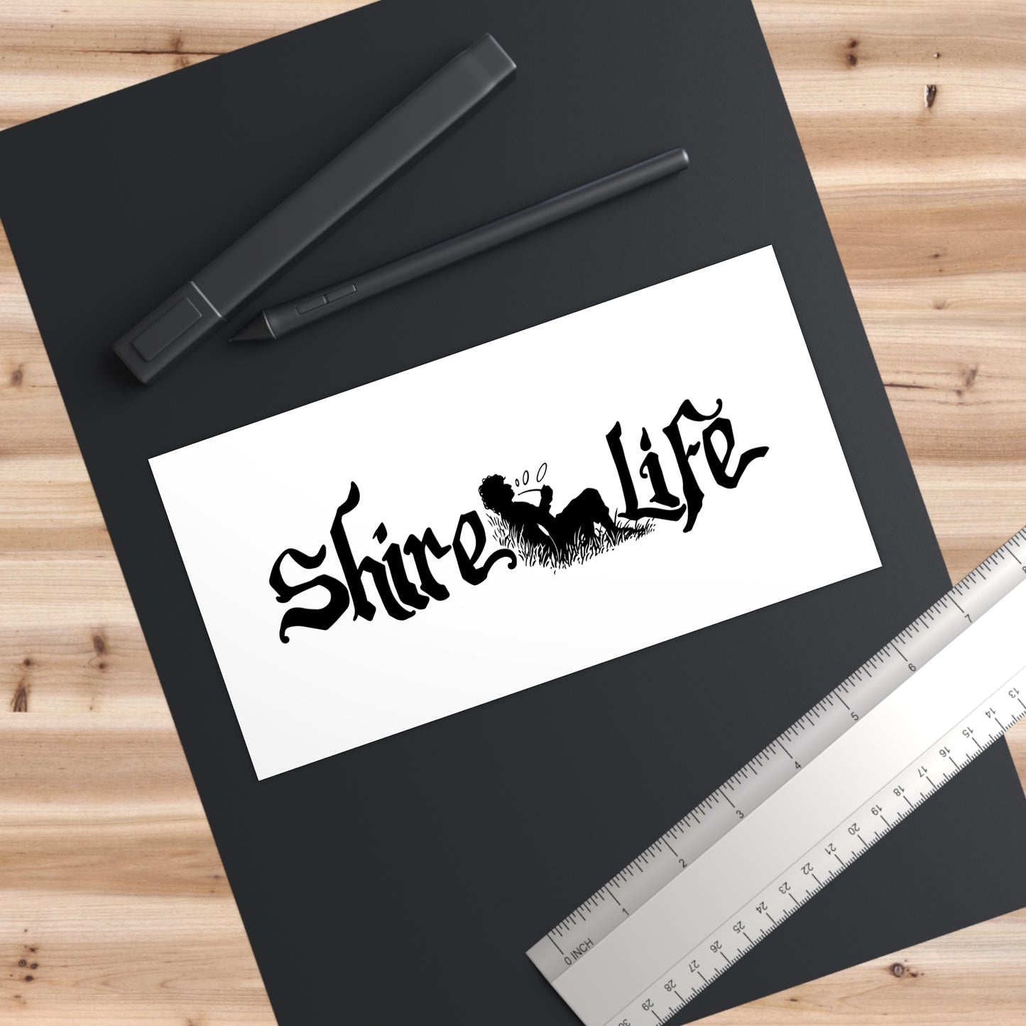 Shire Life Bumper Stickers - Adventurous Car Decor for Nature Lovers