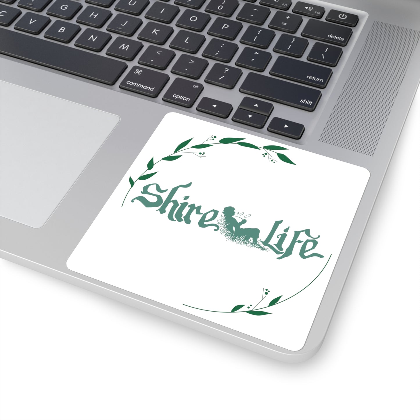 Shire Life Nature-Inspired Square Stickers - Perfect for Laptop, Water Bottle, and Decor