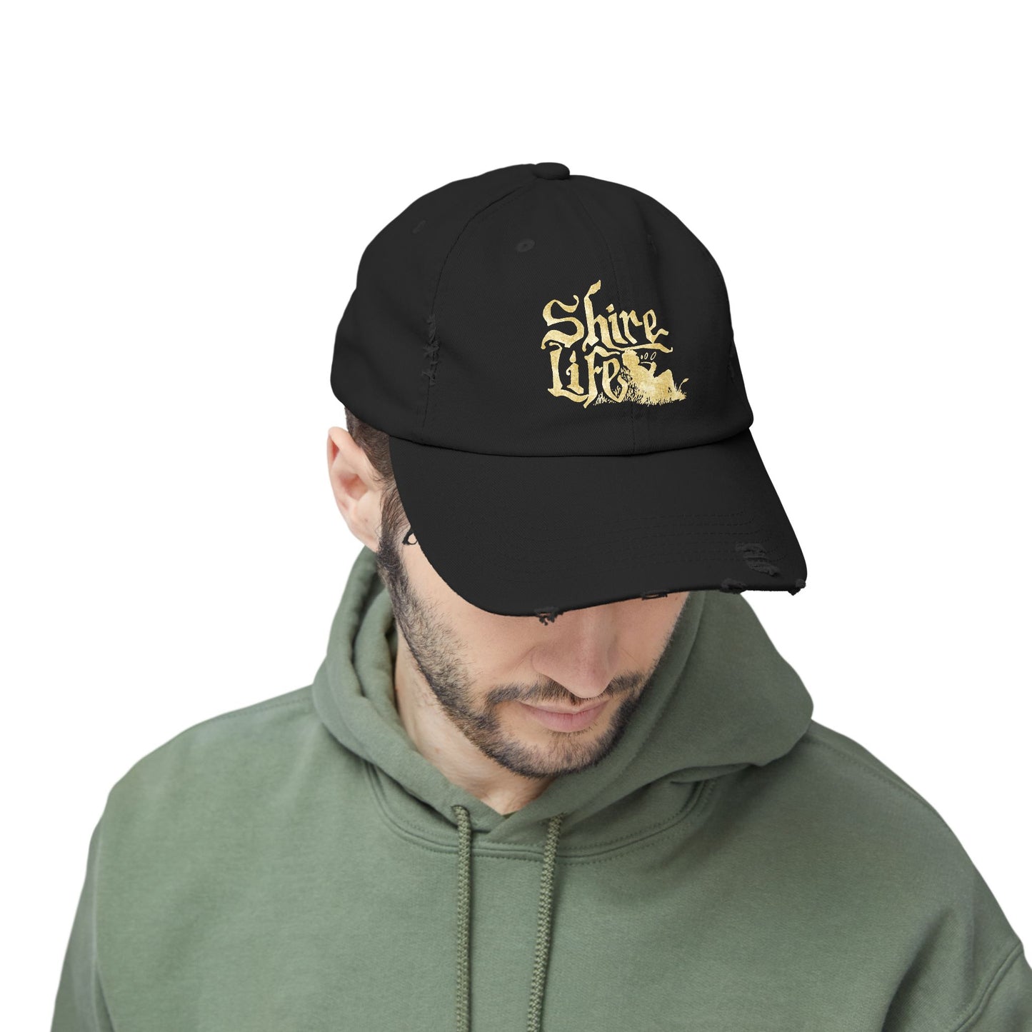 Unisex Distressed Cap - Shire Life Vintage Style