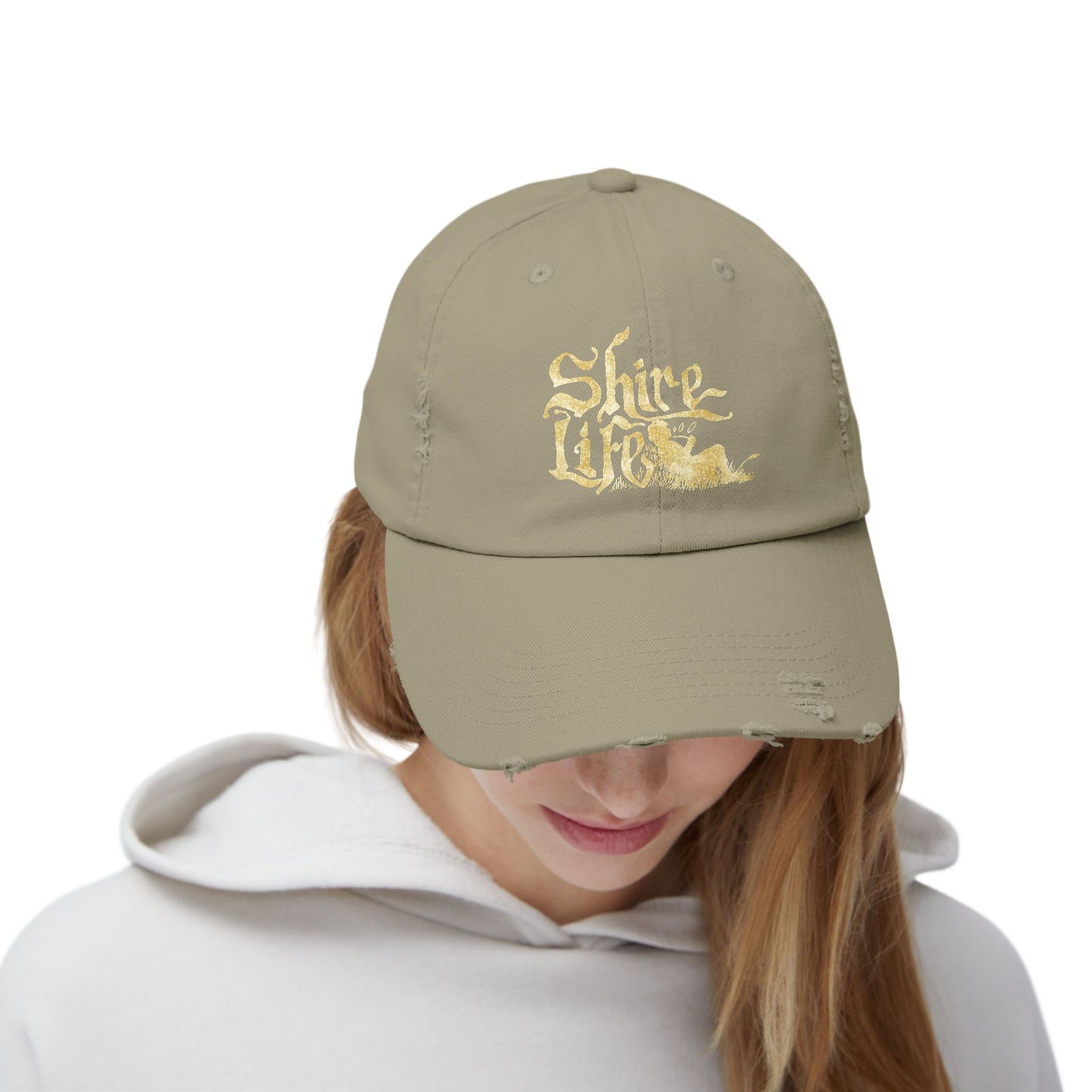 Unisex Distressed Cap - Shire Life Vintage Style