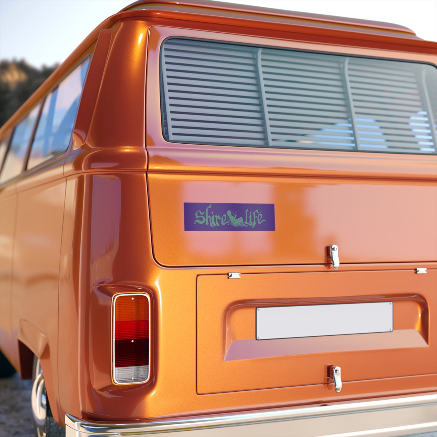 Shire Life Bumper Stickers - Adventure & Nature Vibes for Outdoor Enthusiasts