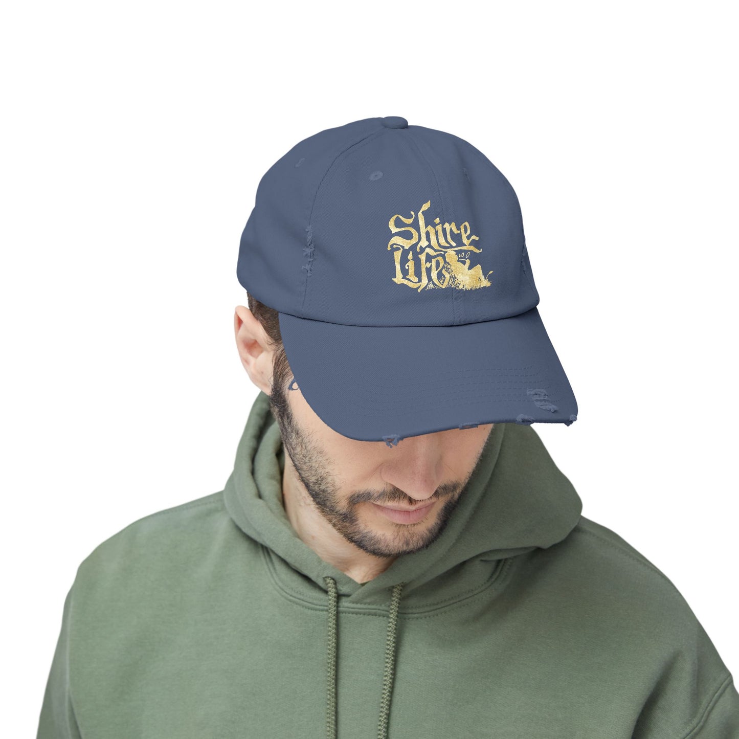 Unisex Distressed Cap - Shire Life Vintage Style