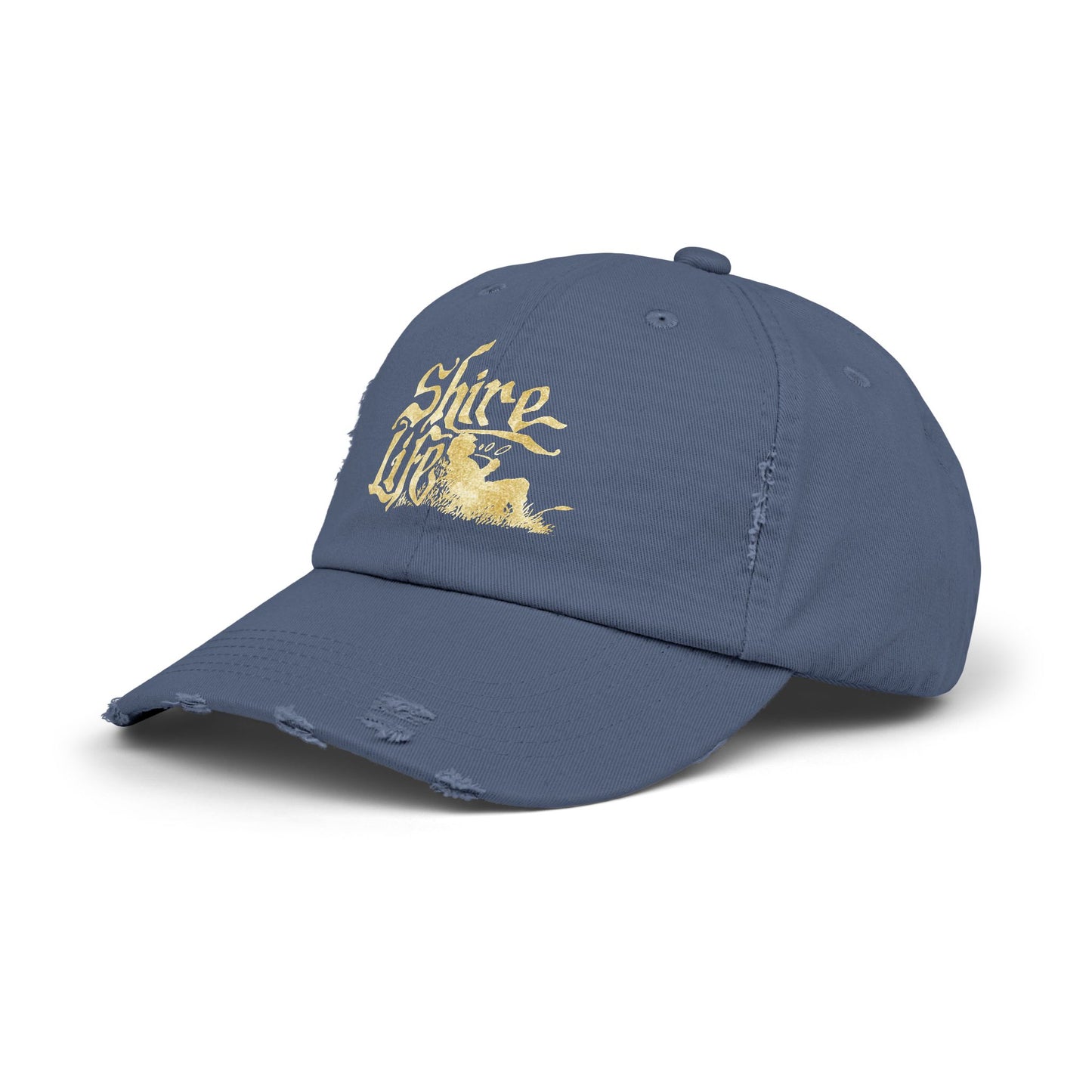 Unisex Distressed Cap - Shire Life Vintage Style