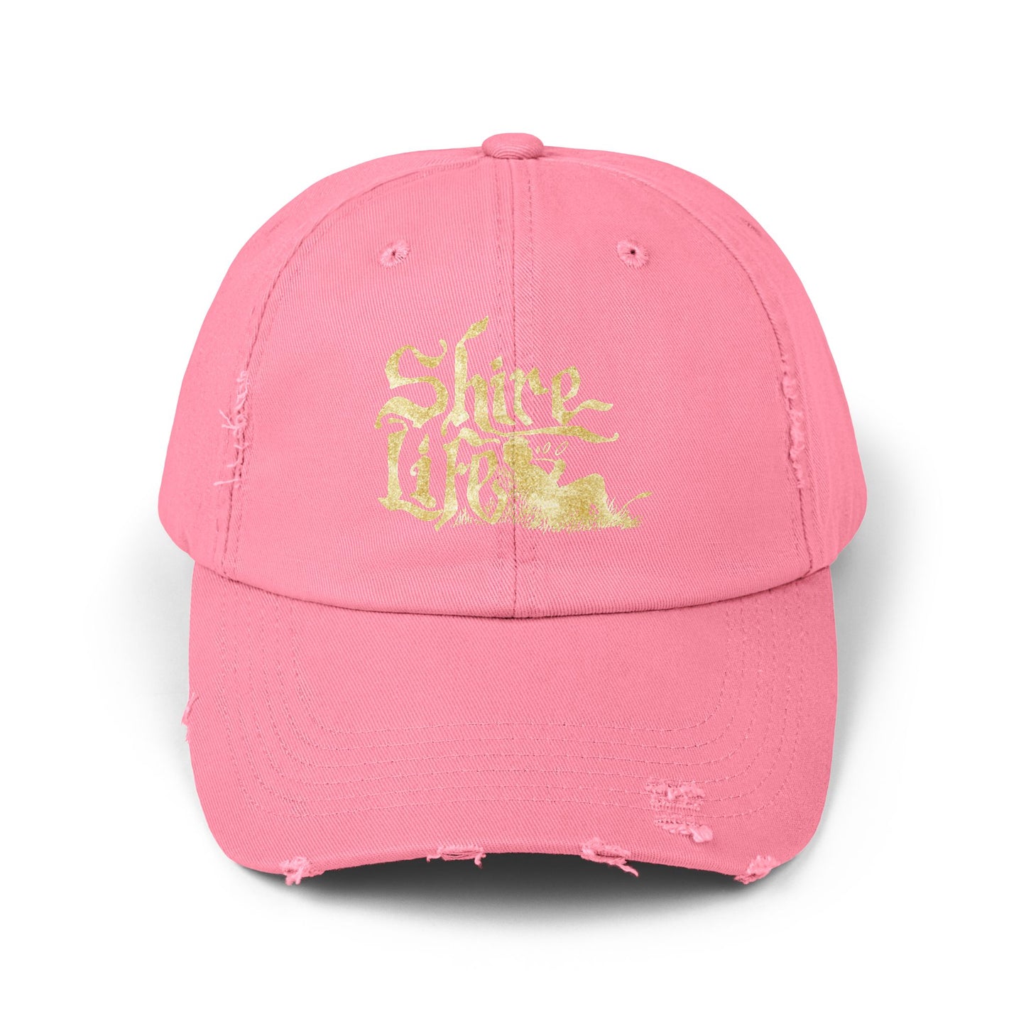 Unisex Distressed Cap - Shire Life Vintage Style