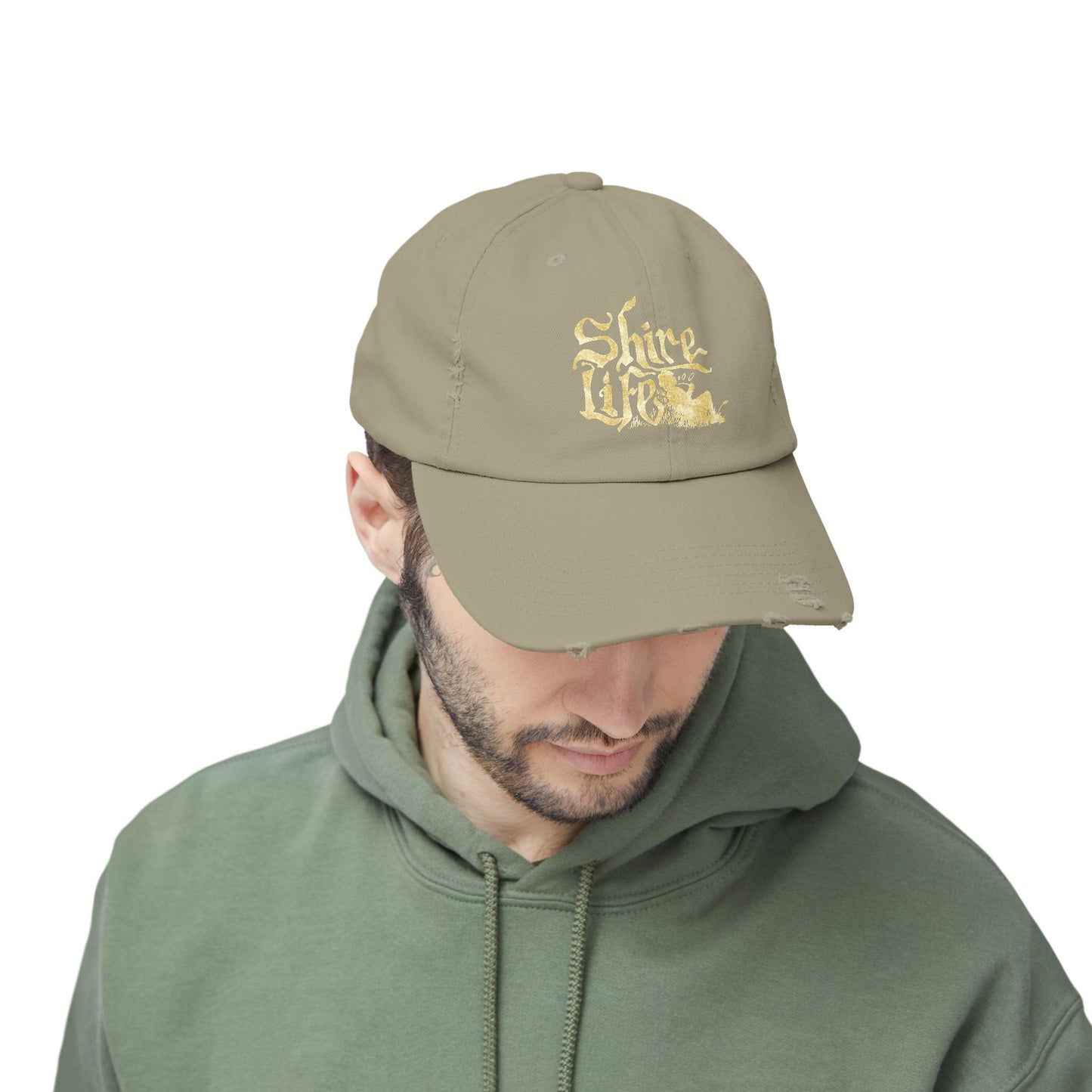 Unisex Distressed Cap - Shire Life Vintage Style