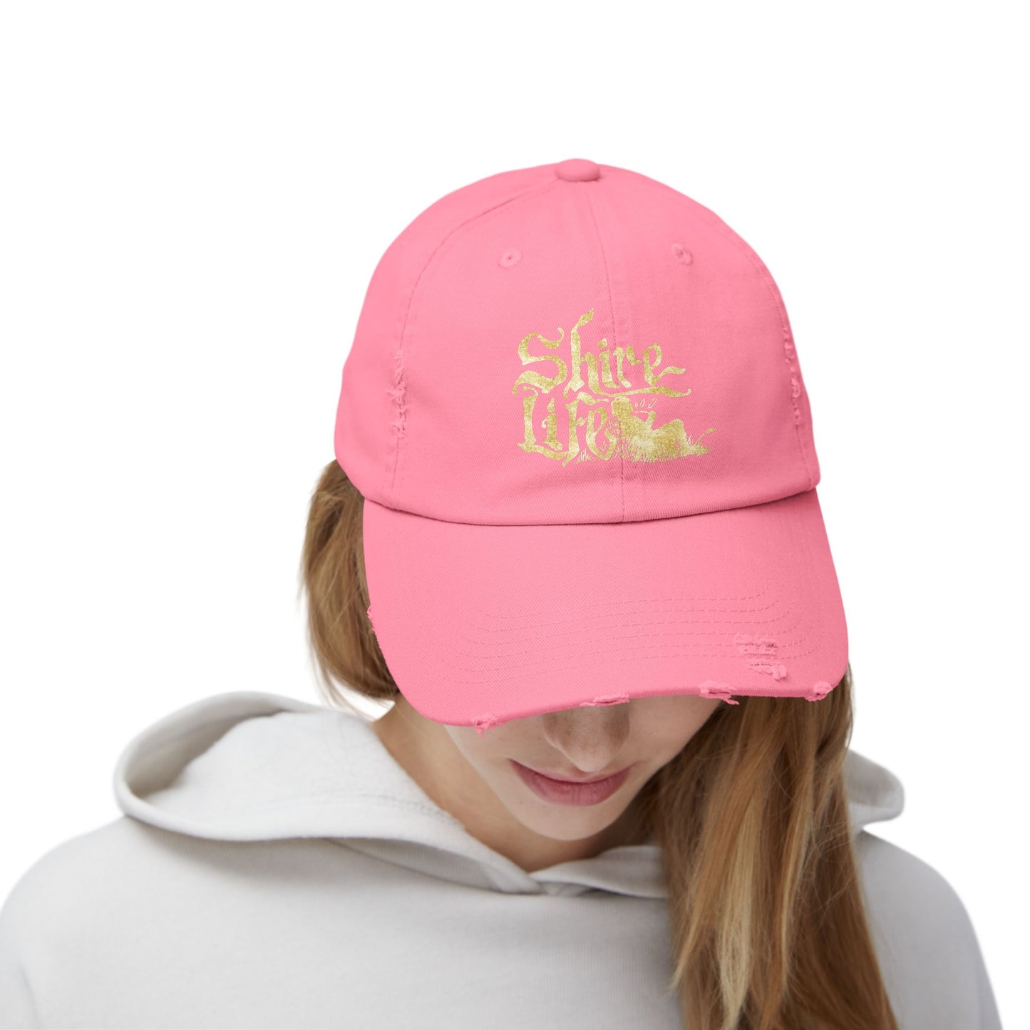 Unisex Distressed Cap - Shire Life Vintage Style