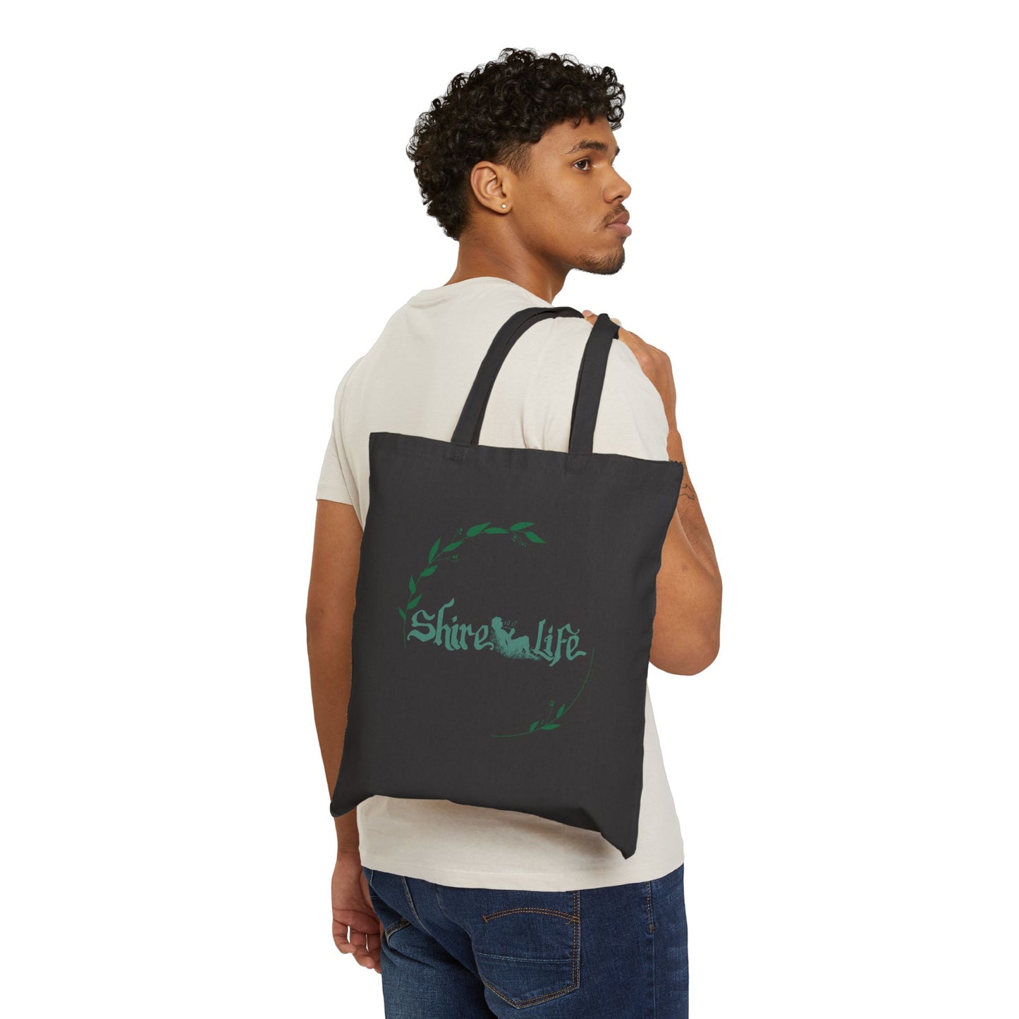 Shire Life Cotton Canvas Tote Bag - Eco-Friendly Shopping & Everyday Use