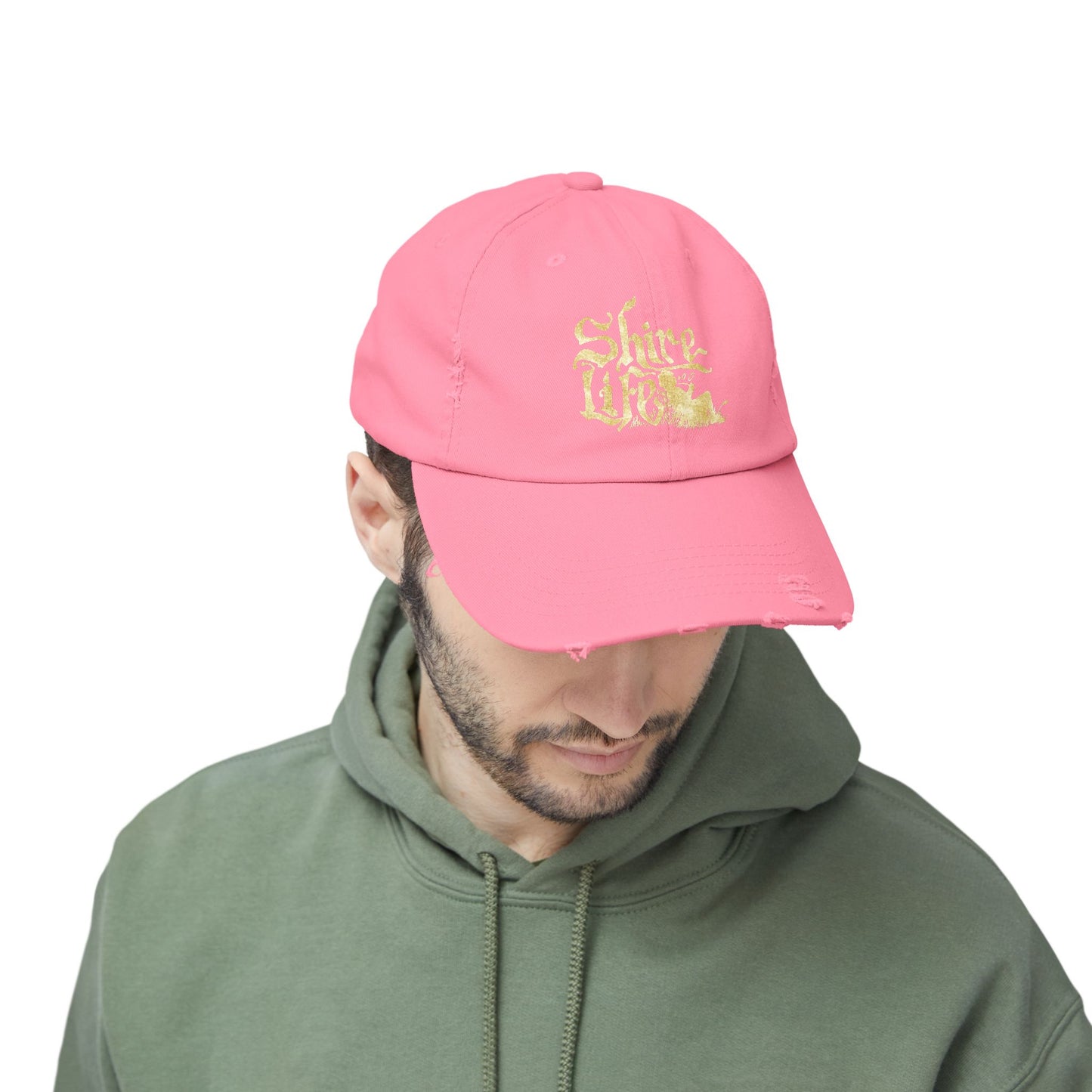 Unisex Distressed Cap - Shire Life Vintage Style
