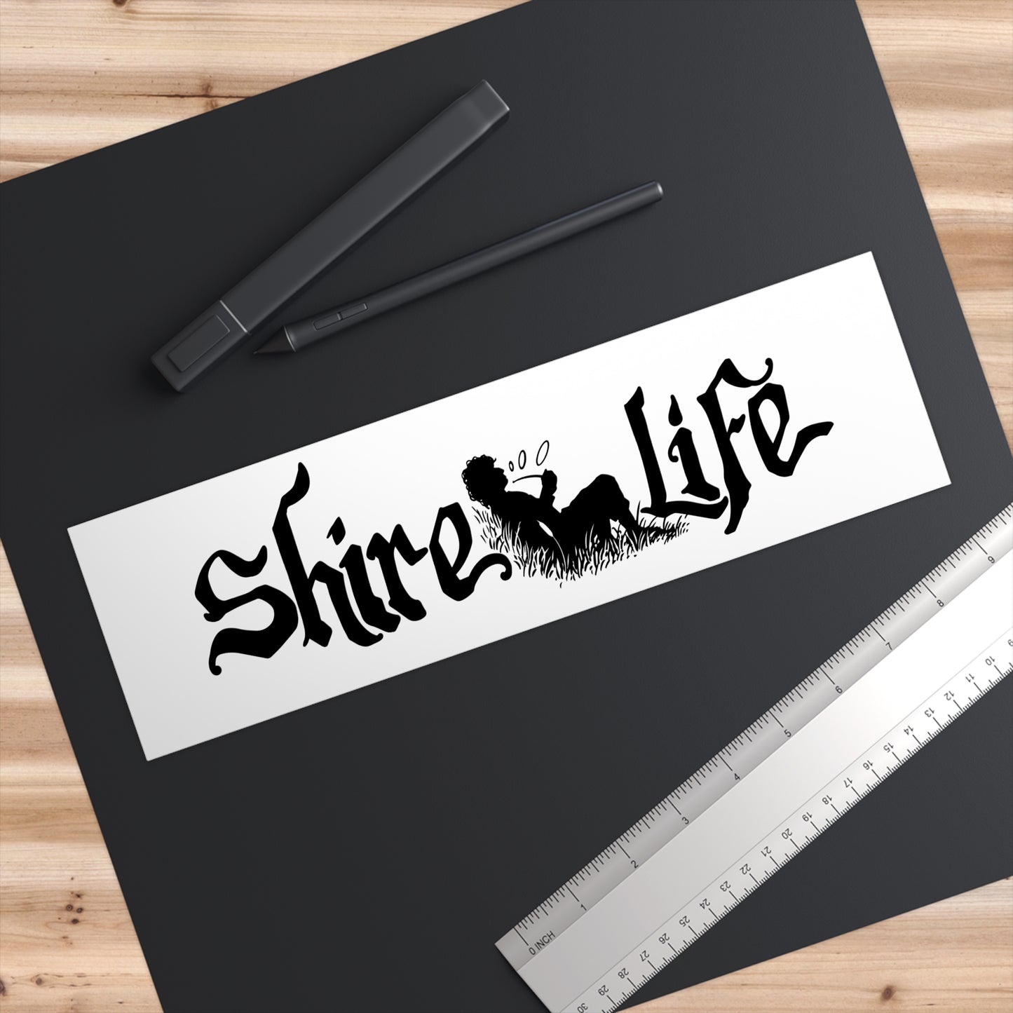 Shire Life Bumper Stickers - Adventurous Car Decor for Nature Lovers