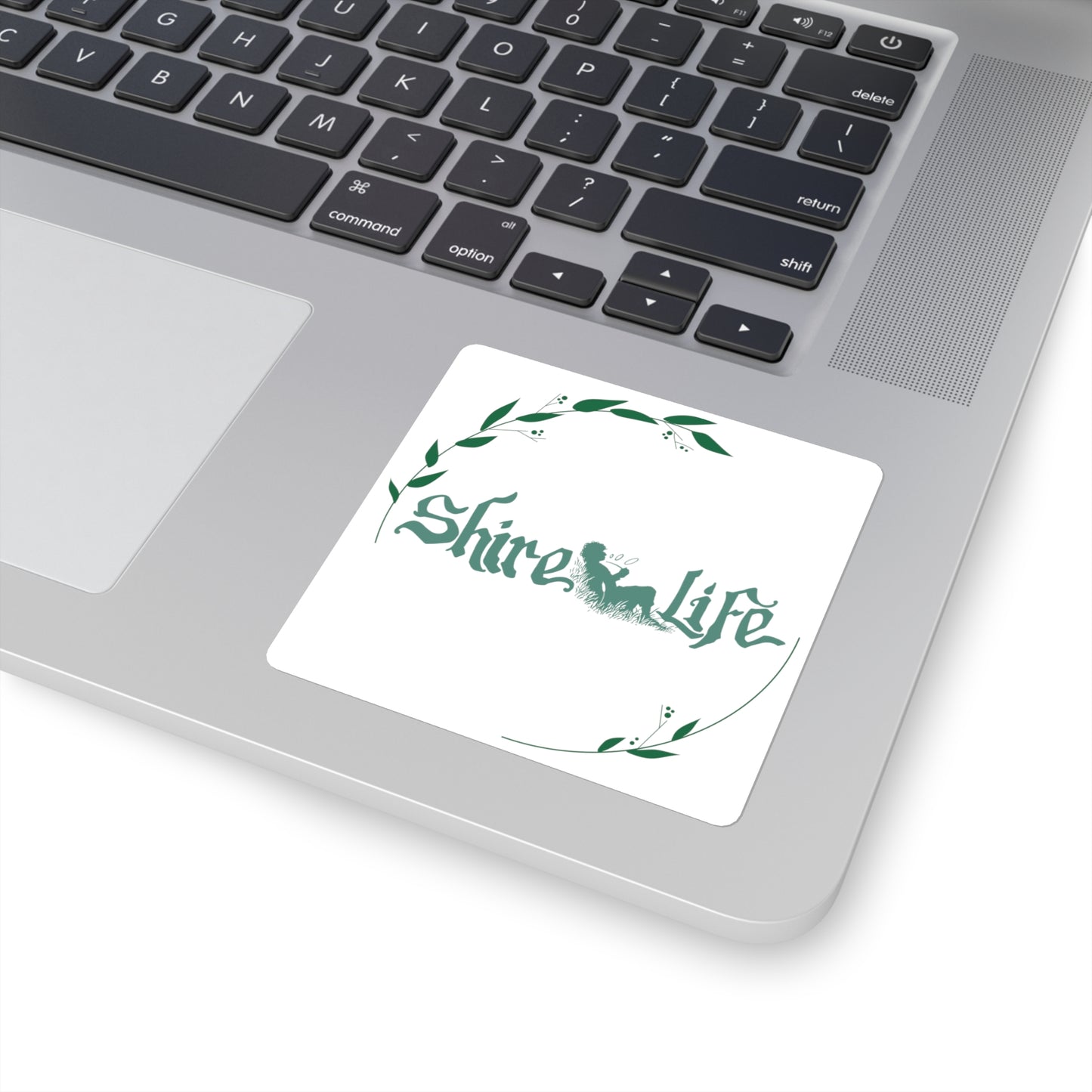 Shire Life Nature-Inspired Square Stickers - Perfect for Laptop, Water Bottle, and Decor