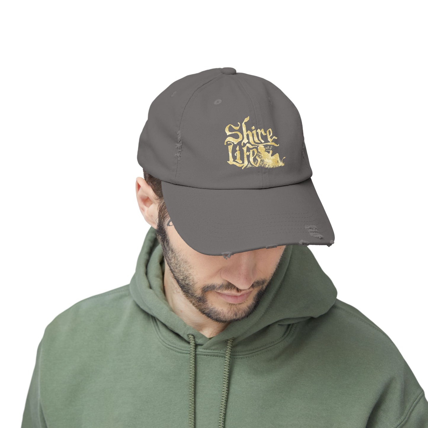 Unisex Distressed Cap - Shire Life Vintage Style