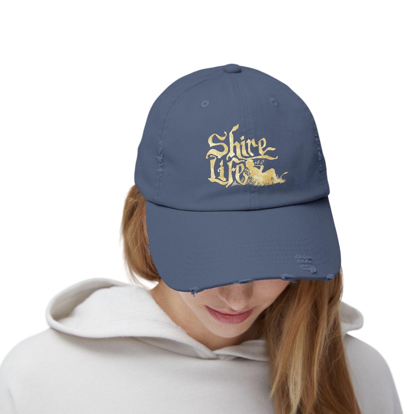 Unisex Distressed Cap - Shire Life Vintage Style