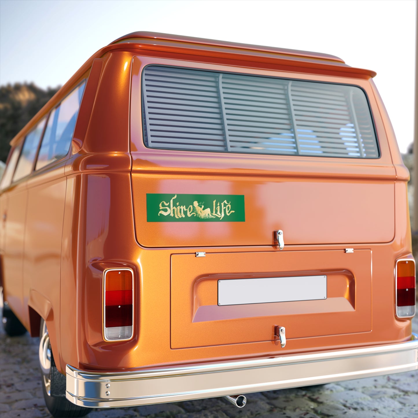 Shire Life Bumper Stickers - Adventure & Nature Vibes for Road Trips