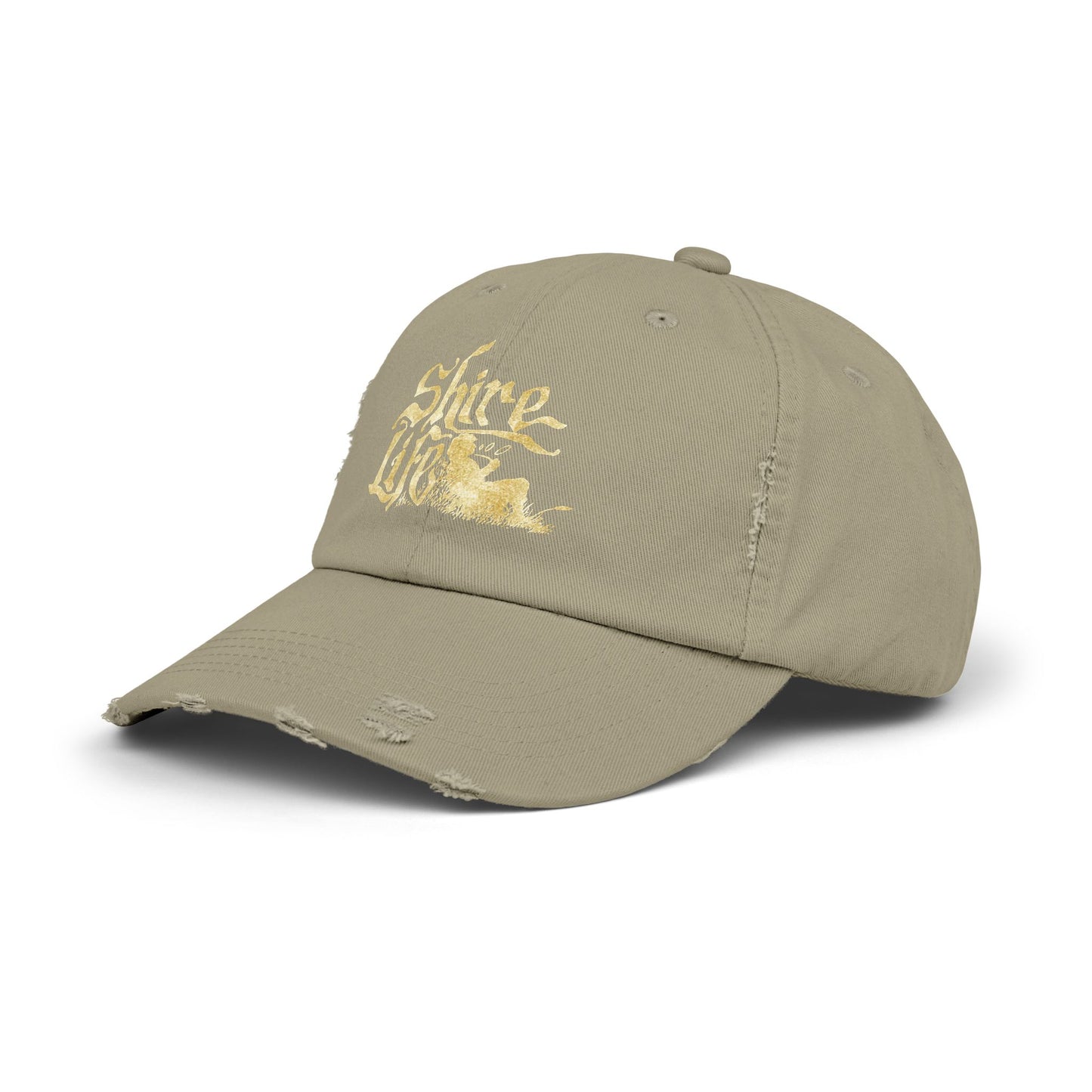 Unisex Distressed Cap - Shire Life Vintage Style