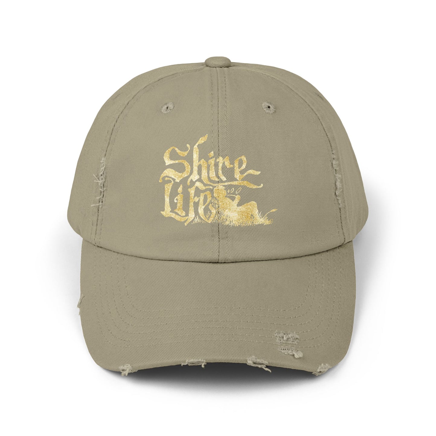 Unisex Distressed Cap - Shire Life Vintage Style