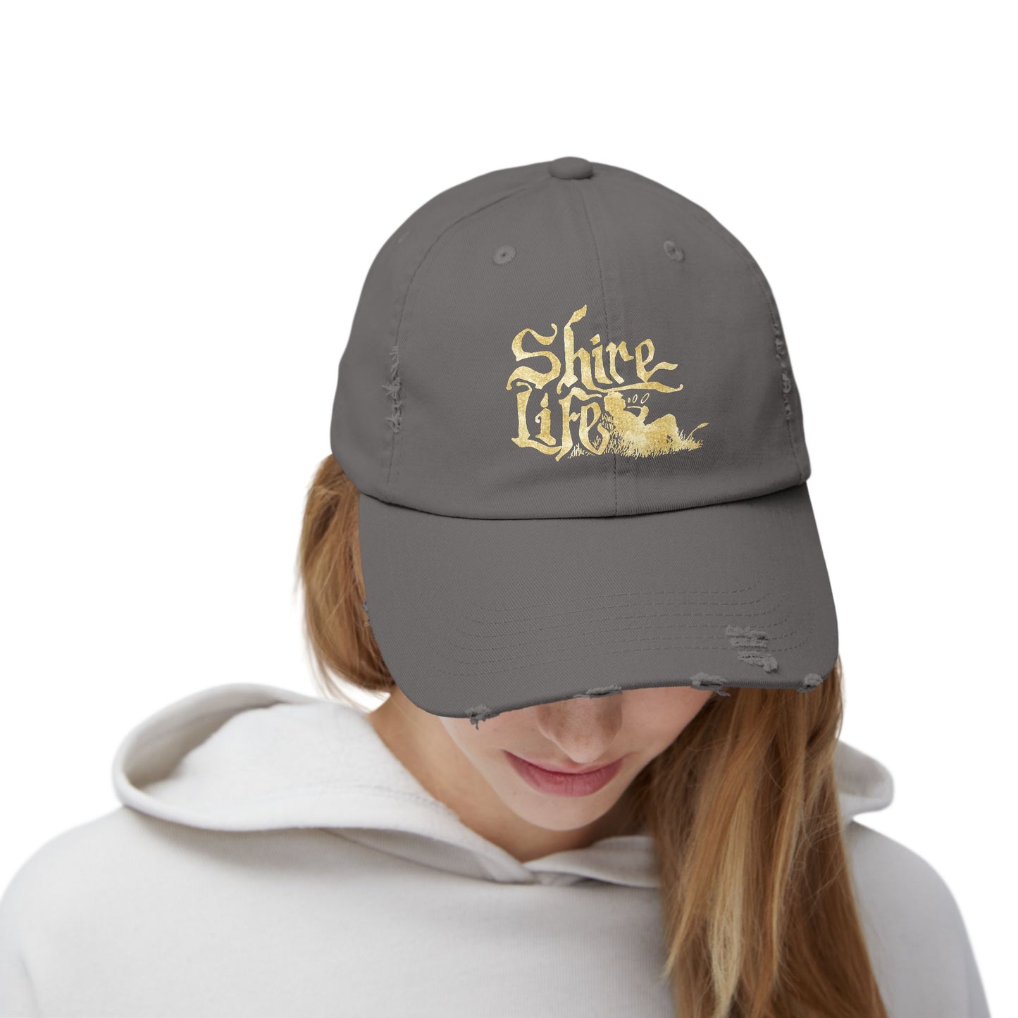 Unisex Distressed Cap - Shire Life Vintage Style