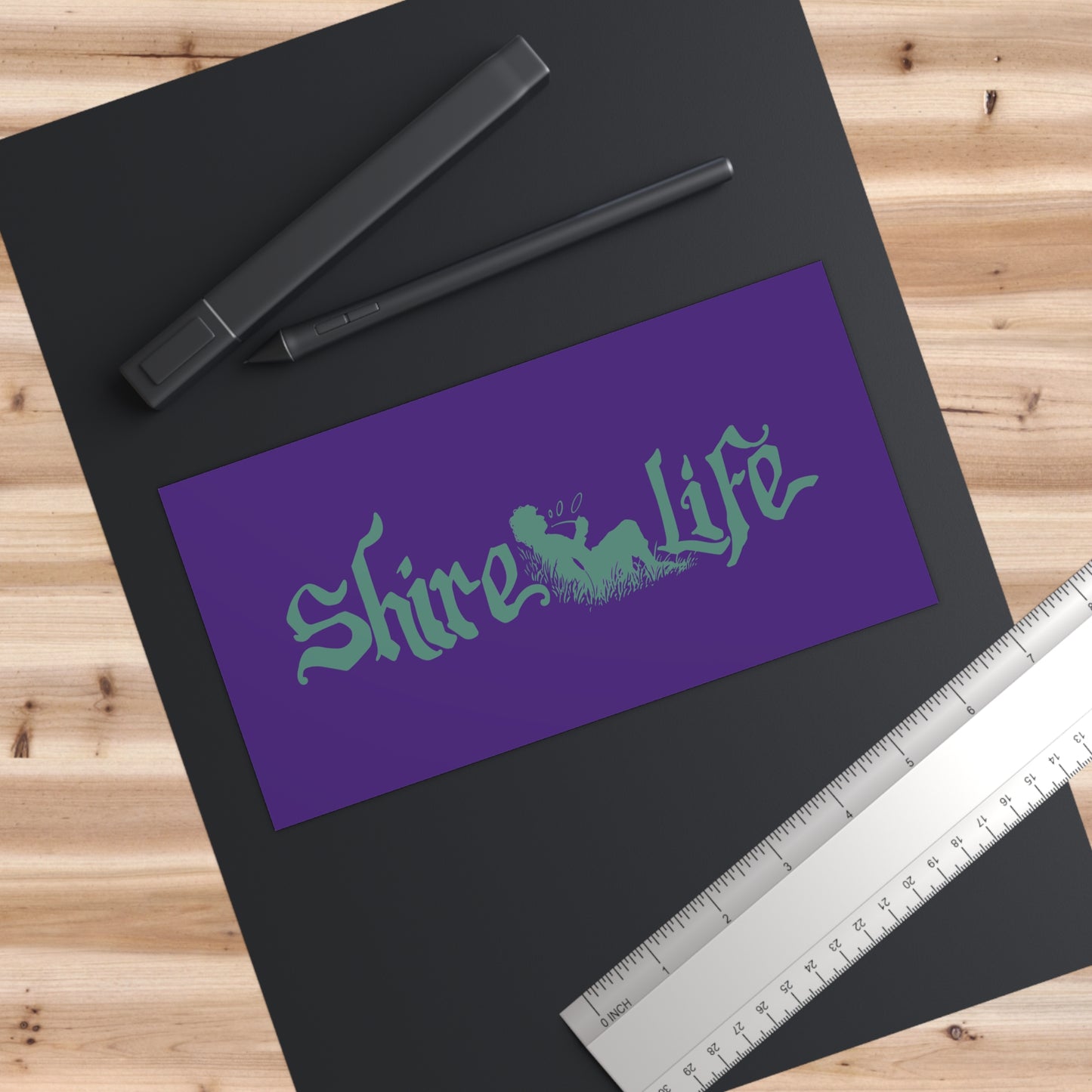 Shire Life Bumper Stickers - Adventure & Nature Vibes for Outdoor Enthusiasts