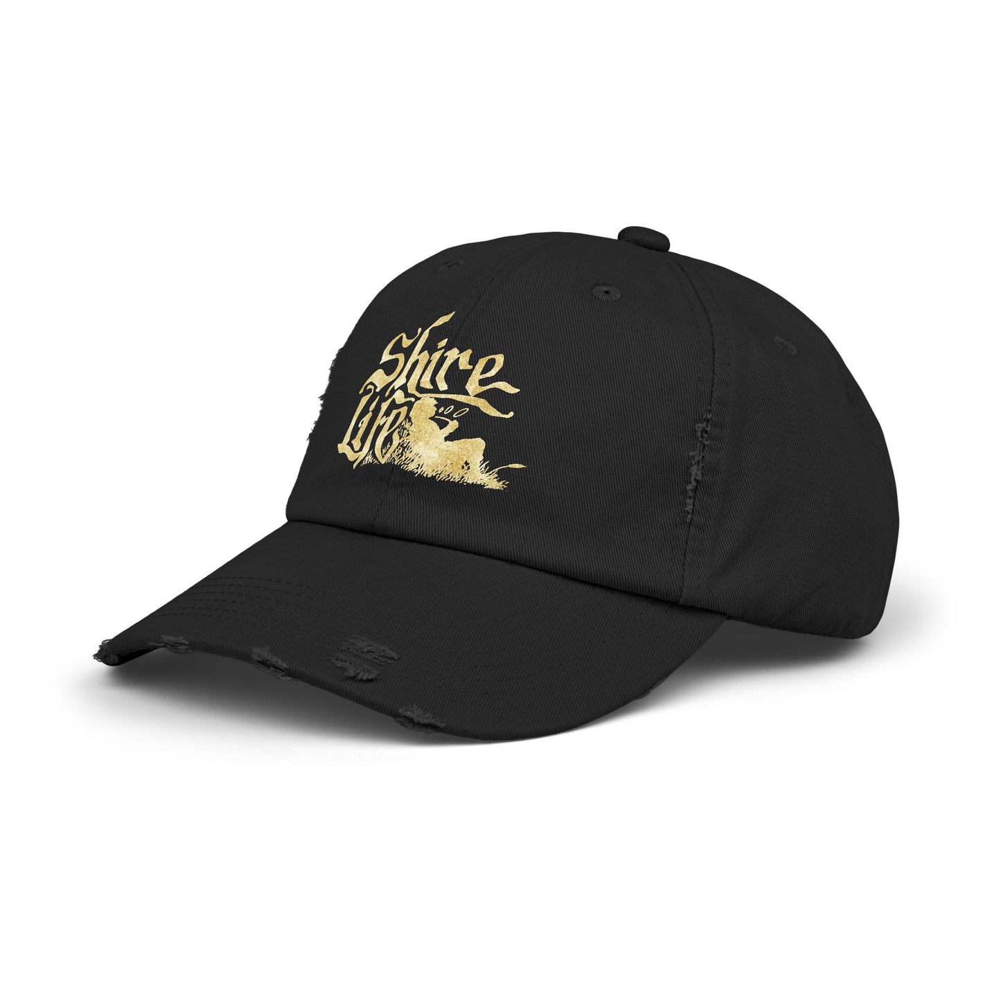 Unisex Distressed Cap - Shire Life Vintage Style