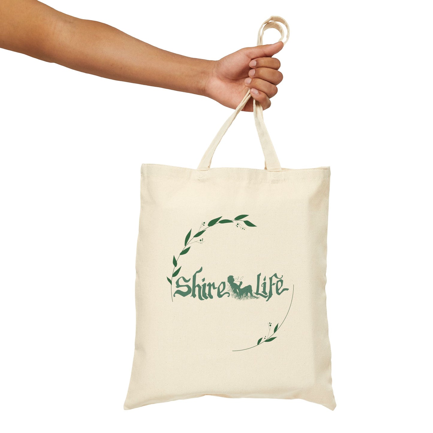 Shire Life Cotton Canvas Tote Bag - Eco-Friendly Shopping & Everyday Use