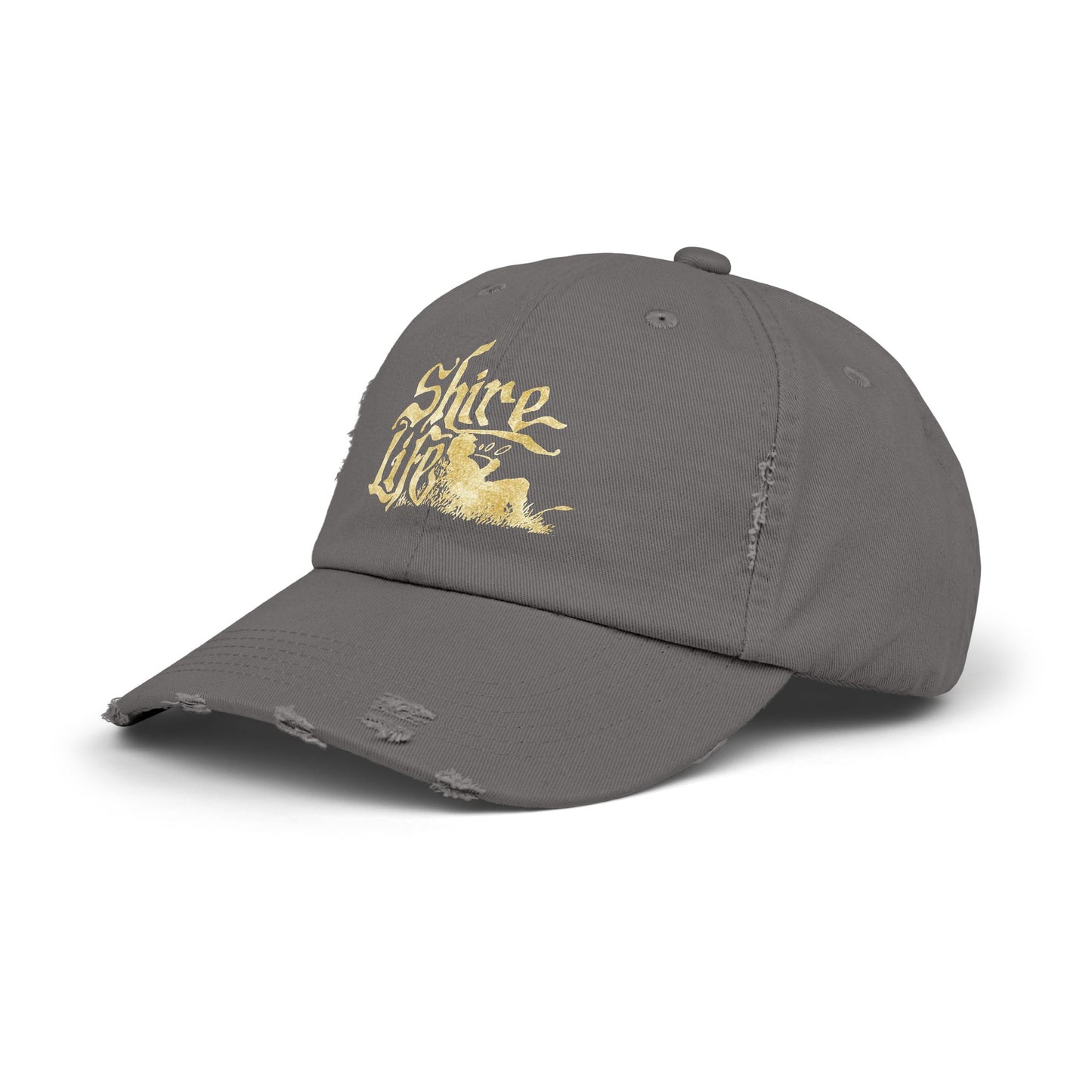 Unisex Distressed Cap - Shire Life Vintage Style