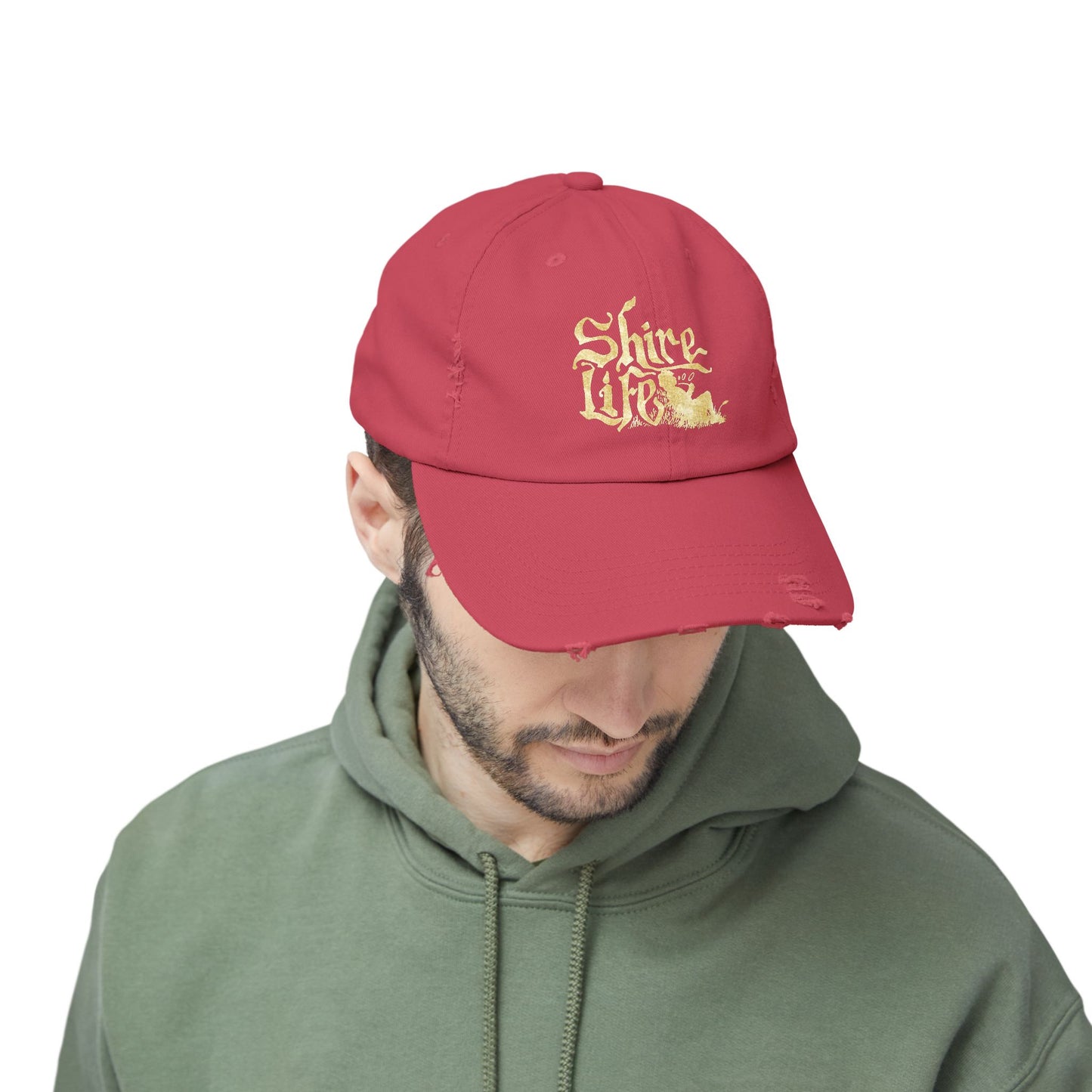 Unisex Distressed Cap - Shire Life Vintage Style
