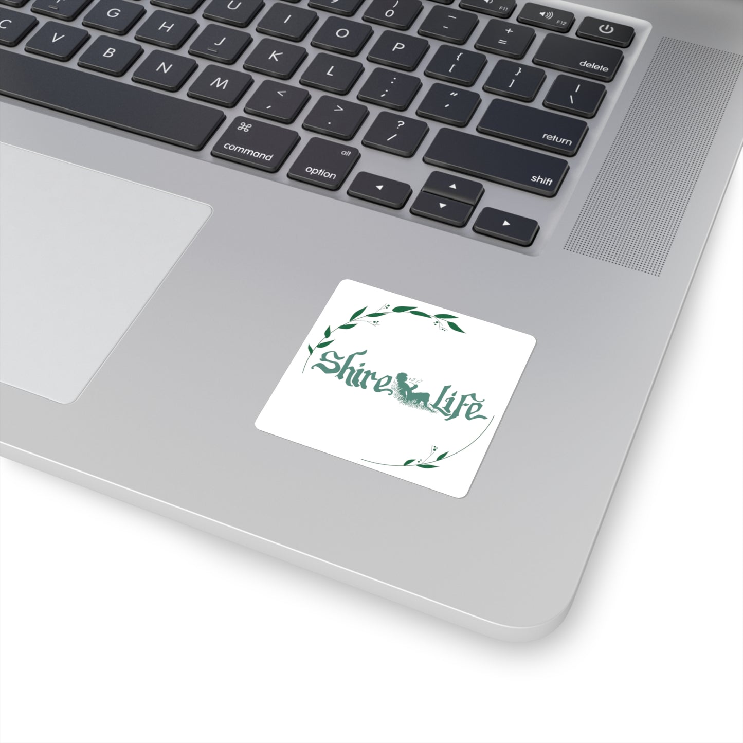 Shire Life Nature-Inspired Square Stickers - Perfect for Laptop, Water Bottle, and Decor