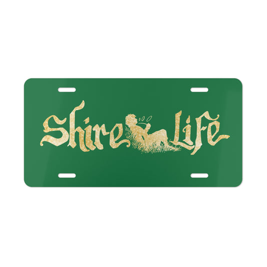 Custom Vanity Plate - Shire Life - Unique Car Decor