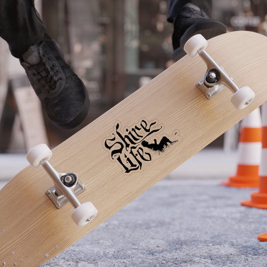 Die-Cut Transparent Outdoor Sticker - 'Shire Life' Adventure Design