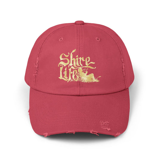 Unisex Distressed Cap - Shire Life Vintage Style